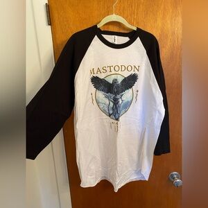 Mastodon rock band baseball tshirt. Great condition!